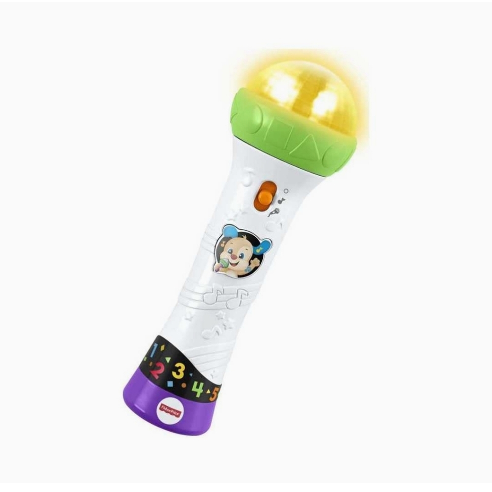 Fisher-Price Laugh & Learn Rock & Record Microphone English Edition